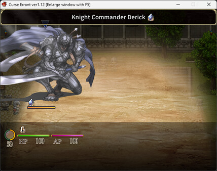 Curse Errant game for Linux 1