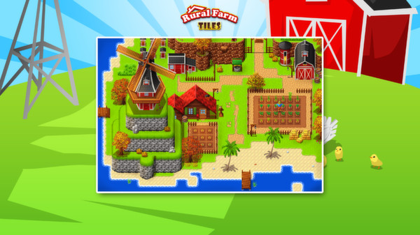скриншот RPG Maker: Rural Farm Tiles Resource Pack 0