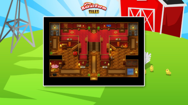 скриншот RPG Maker: Rural Farm Tiles Resource Pack 2