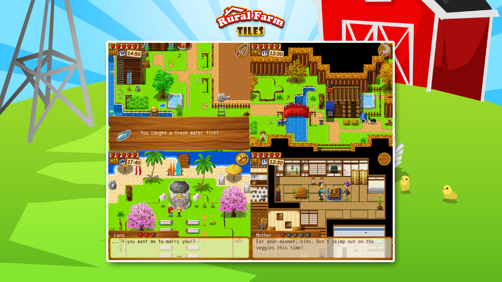 RPG Maker VX Ace - Rural Farm Tiles Resource Pack #6