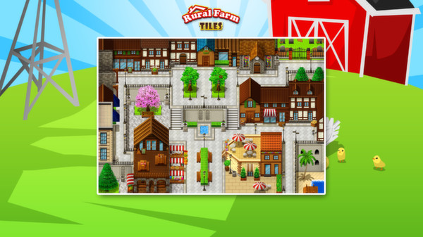 скриншот RPG Maker: Rural Farm Tiles Resource Pack 1