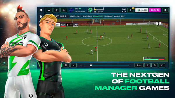 Скриншот из Striker Manager 3