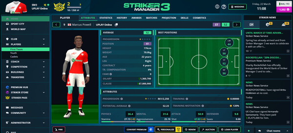 Striker Manager 3for windows and Linux 1