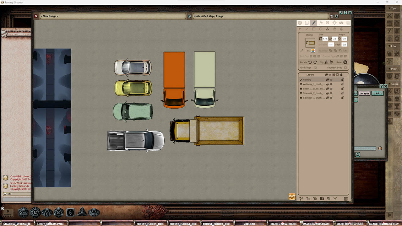 Fantasy Grounds - FG Chases Map Pack #5