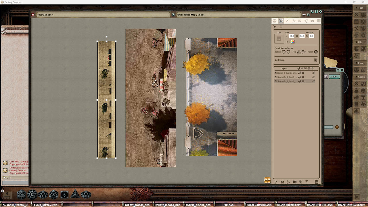 Fantasy Grounds - FG Chases Map Pack #3