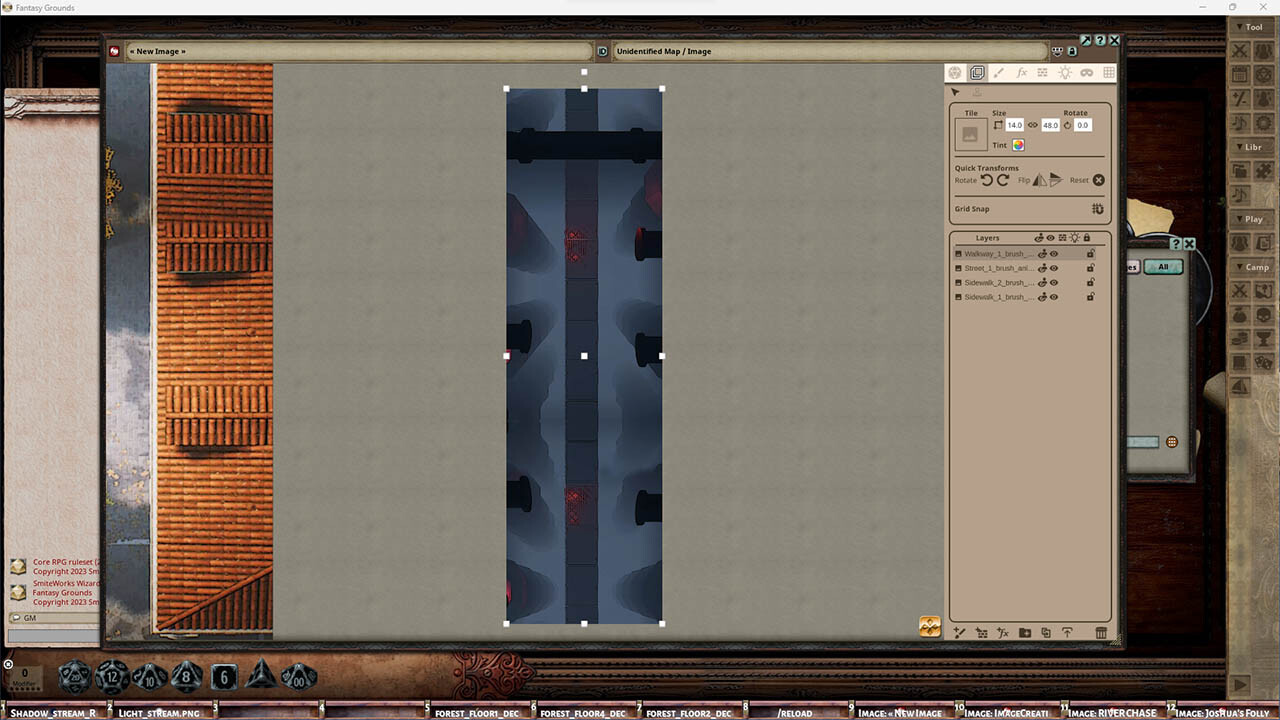Fantasy Grounds - FG Chases Map Pack #2