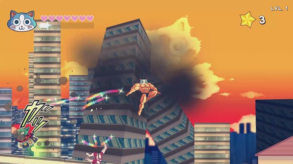 KinnikuNeko : SUPER MUSCLE CAT Demo screenshot 3