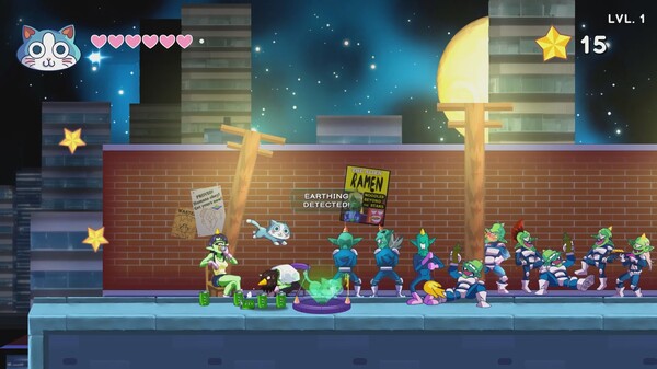 KinnikuNeko : SUPER MUSCLE CAT Demo screenshot 11