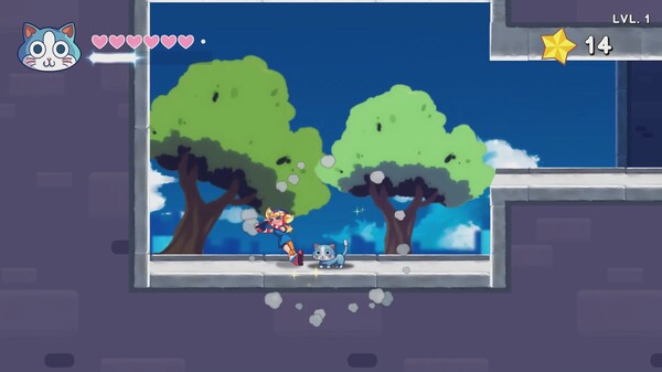KinnikuNeko : SUPER MUSCLE CAT Demo screenshot 4
