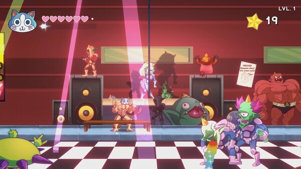 KinnikuNeko : SUPER MUSCLE CAT Demo screenshot 13
