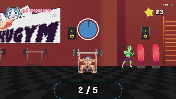KinnikuNeko : SUPER MUSCLE CAT Demo screenshot 7