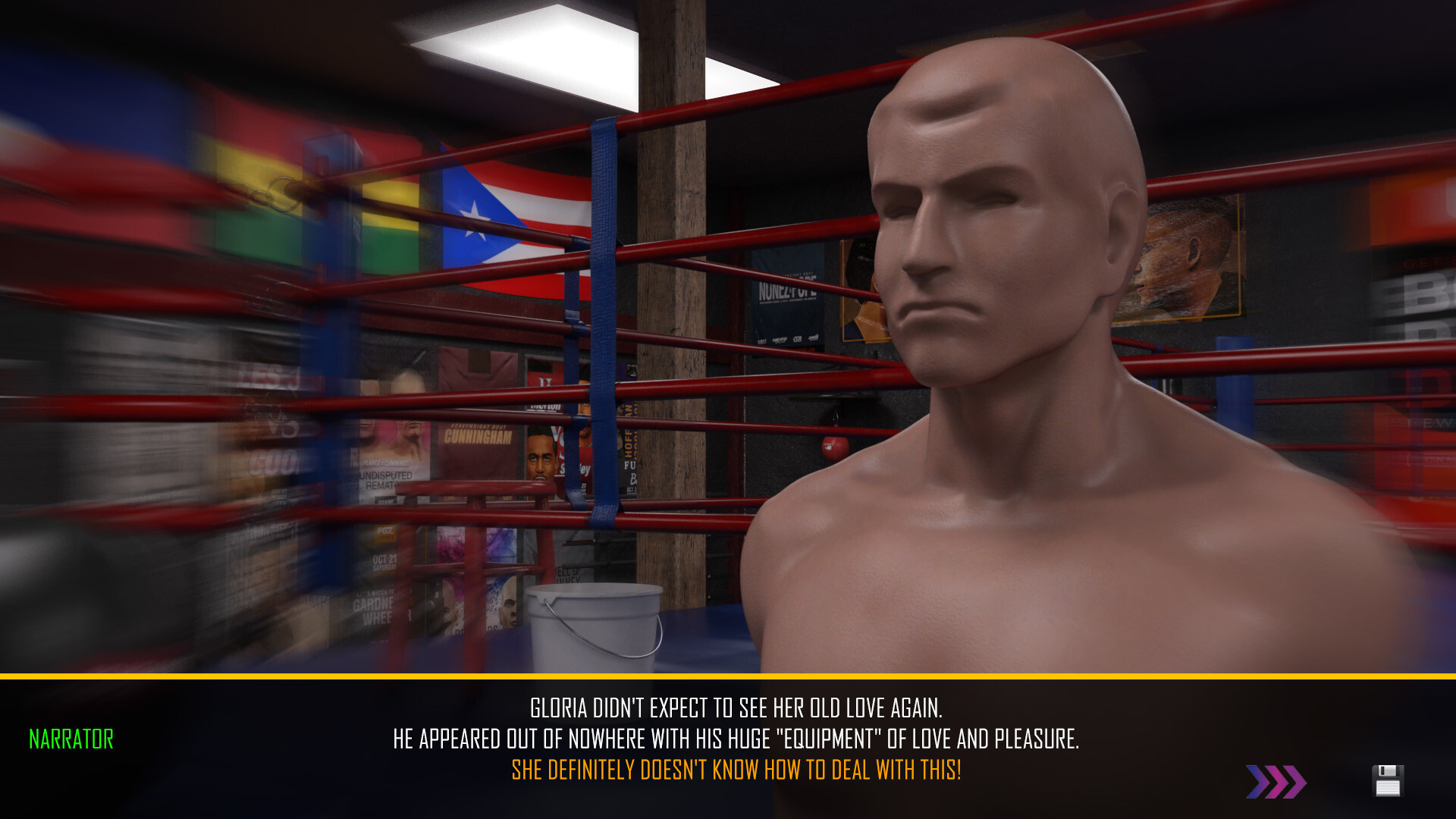 Backstage at Naked Porn Battle #4