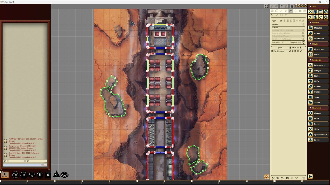Fantasy Grounds - Starfinder RPG - Starfinder Flip-Mat - Grav Trains #3
