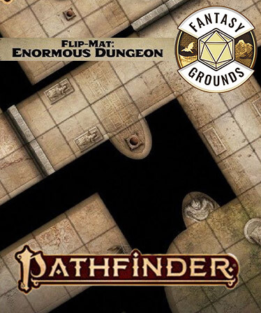 Fantasy Grounds - Pathfinder RPG - Pathfinder Flip-Mat - Enormous Dungeon