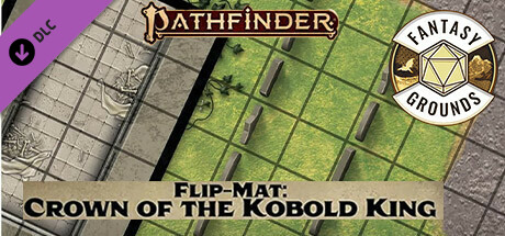 Fantasy Grounds - Pathfinder RPG - Pathfinder Flip-Mat - Crown of the Kobold King