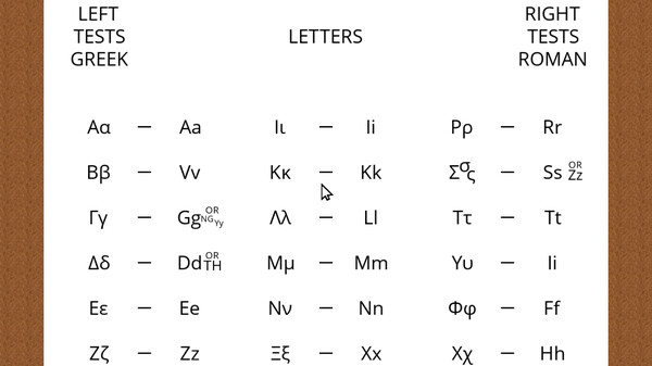Lang Ops: Greek (intro to learn language)for windows and Linux 1