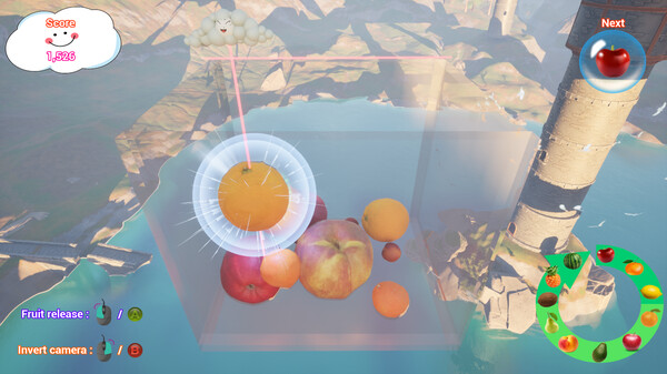 Скриншот из Suika game 3D