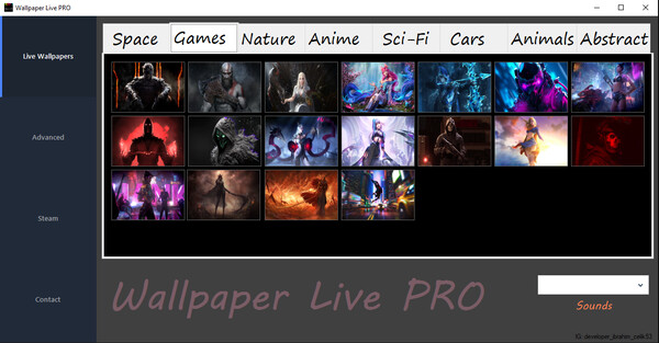 Скриншот из Wallpaper Live PRO