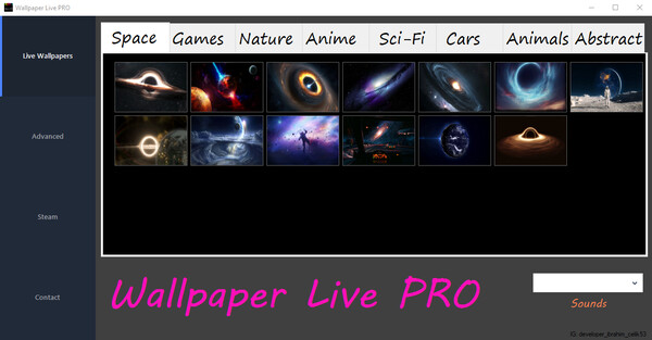Скриншот из Wallpaper Live PRO
