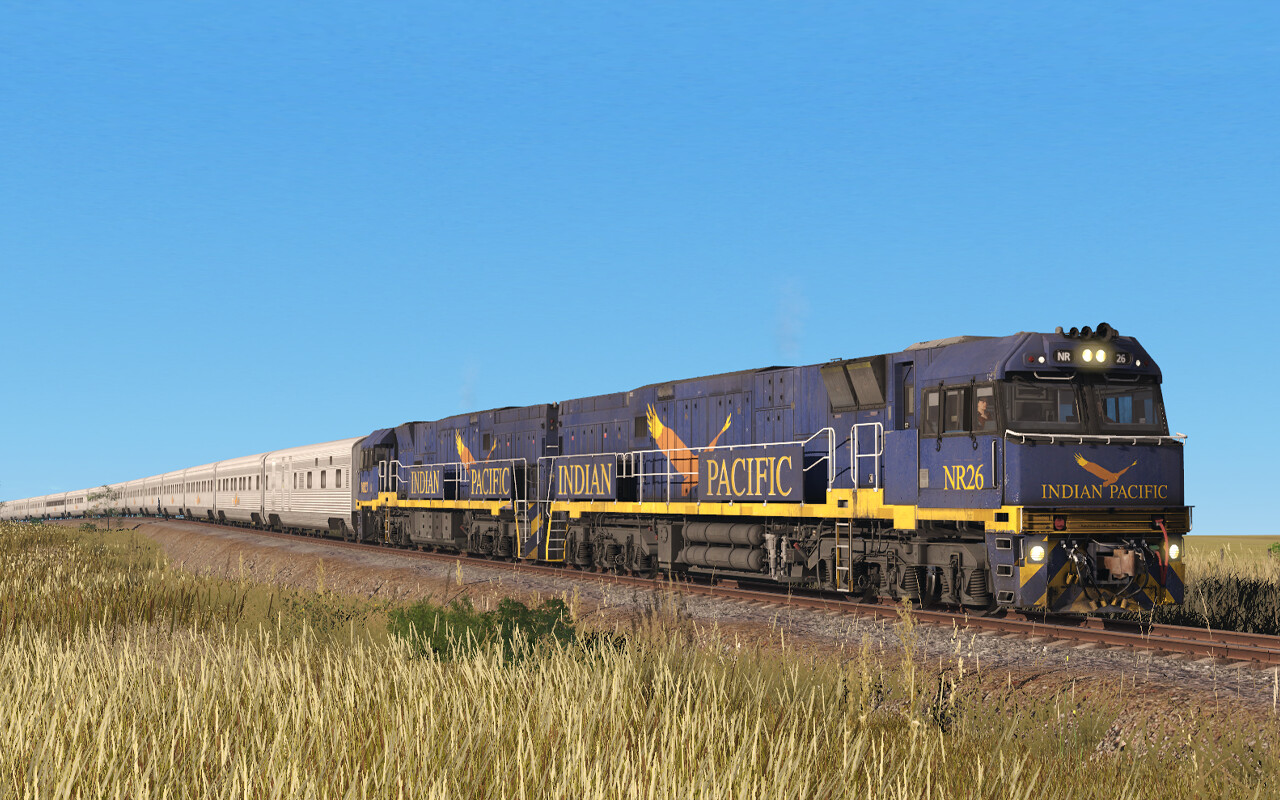 Trainz 2019 DLC - NR Class Locomotive - JBR Indian Pacific Pack On Steam