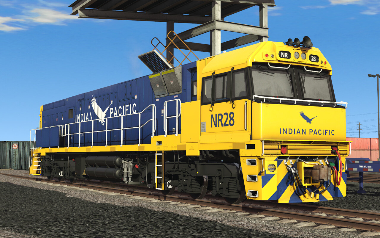 Trainz 2022 DLC - NR Class Locomotive - JBR Indian Pacific Pack #9