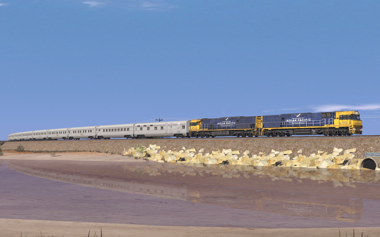 Trainz Plus DLC - NR Class Locomotive - JBR Indian Pacific Pack #8