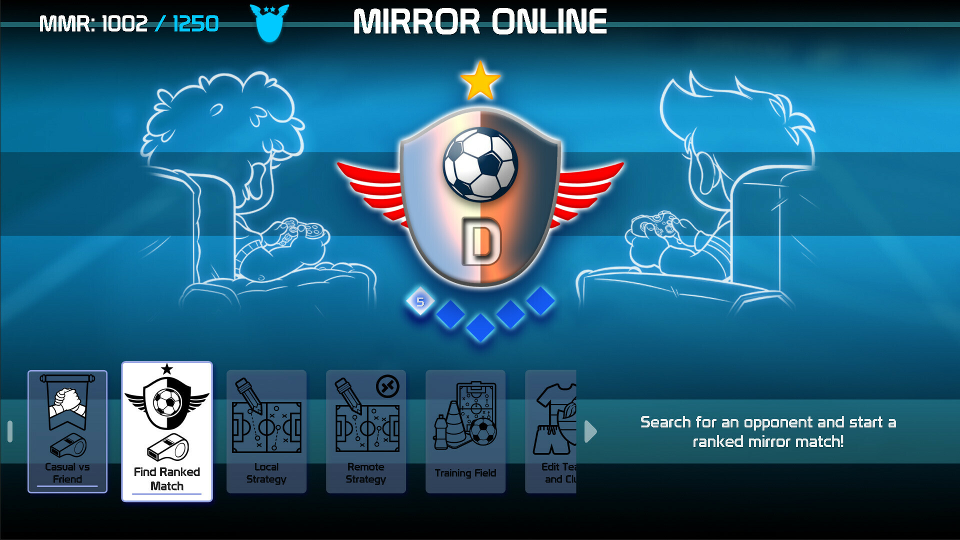 Charrua Soccer - Mirror Edition screenshot screenshot 3