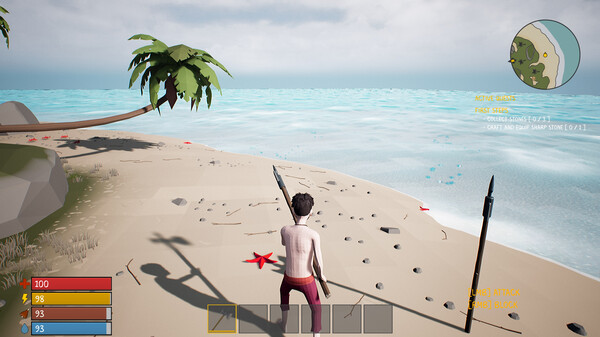 Survival Dead Poly Metal Polearm