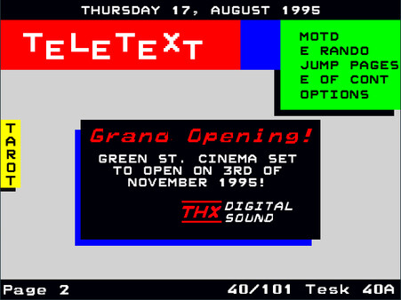 Скриншот из TELETEXT