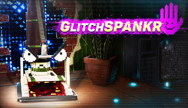 Imagen de la cápsula de "GlitchSPANKR" que utilizó RoboStreamer para las transmisiones en Steam