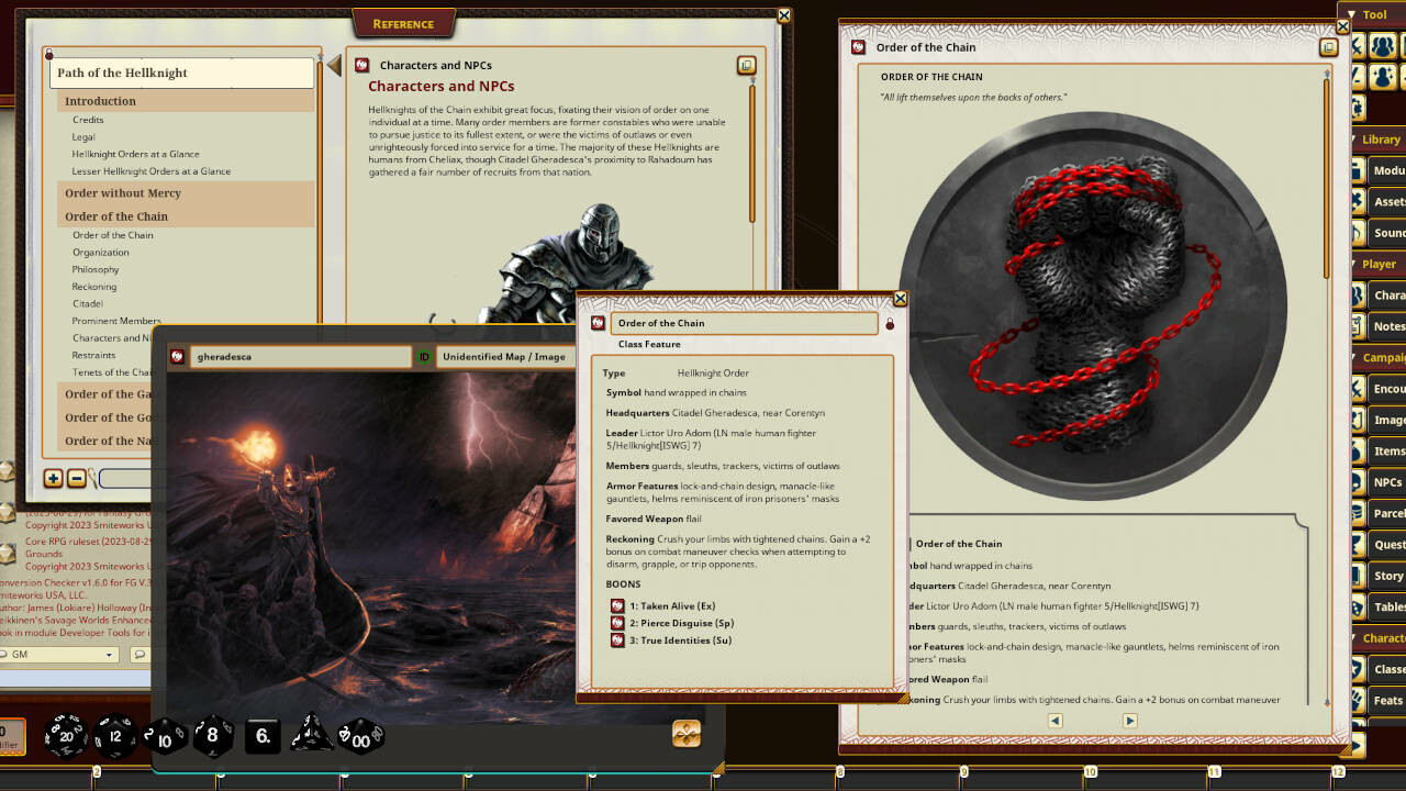 Fantasy Grounds - Pathfinder RPG - Campaign Setting: Path of the Hellknight #4