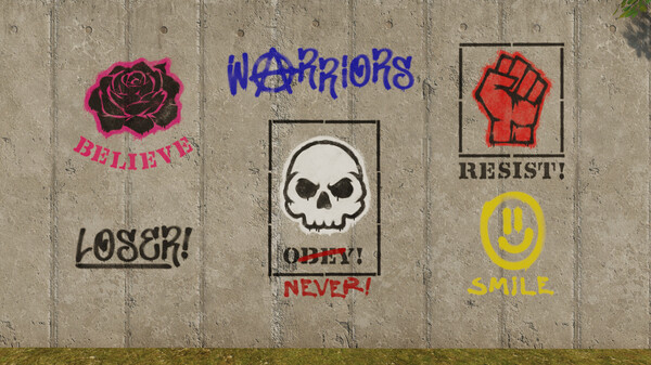 GameGuru MAX Modern Day Asset Pack- Graffiti for steam