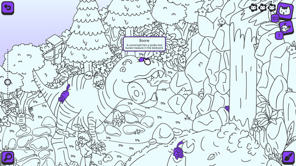 Cats and Seek : Cats Hidden at Dino Park game for Linux 1