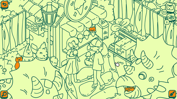 Cats and Seek : Cats Hidden at Dino Park game for windows Pc 1