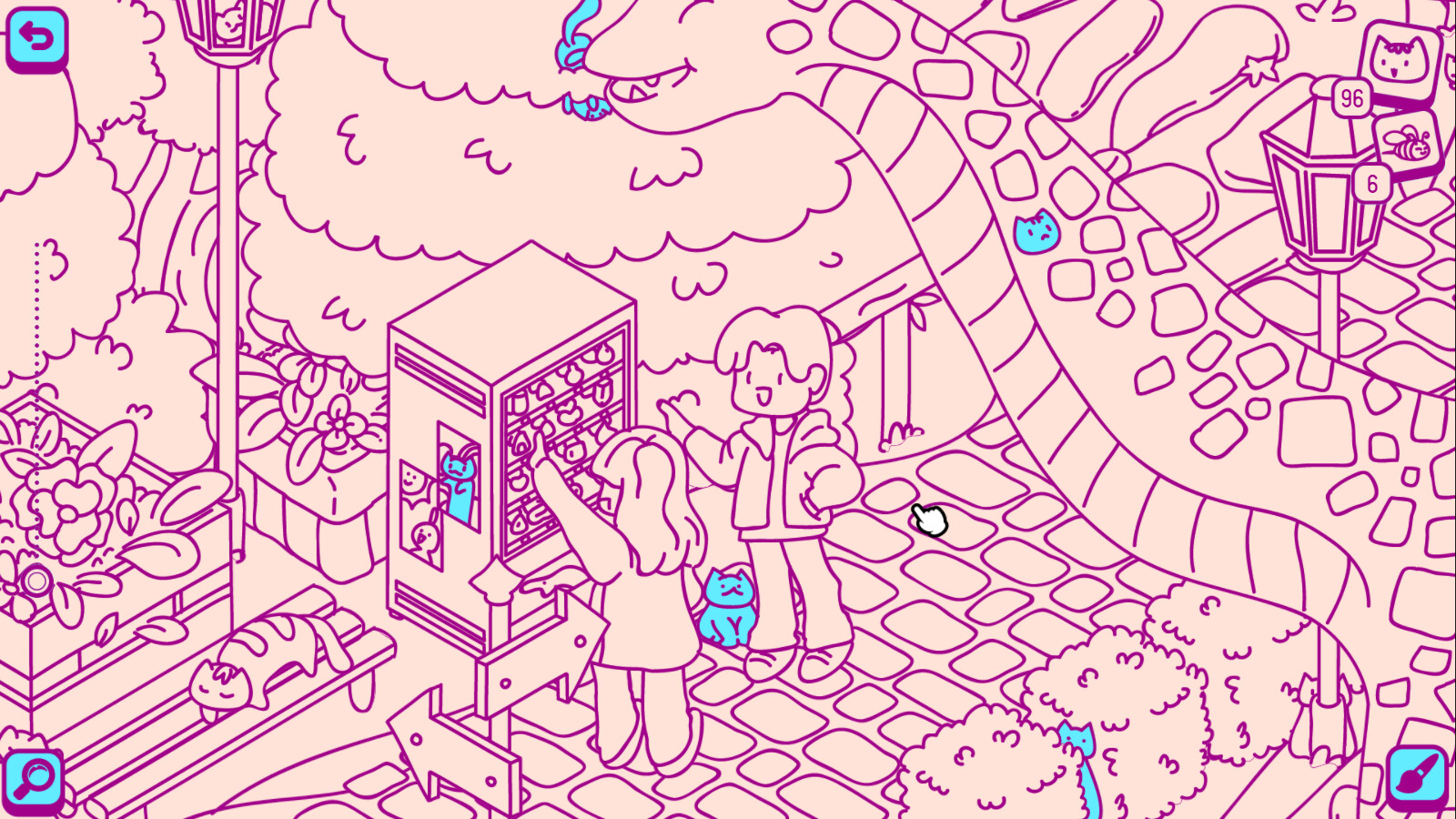 Cats and Seek : Dino Park screenshot 1