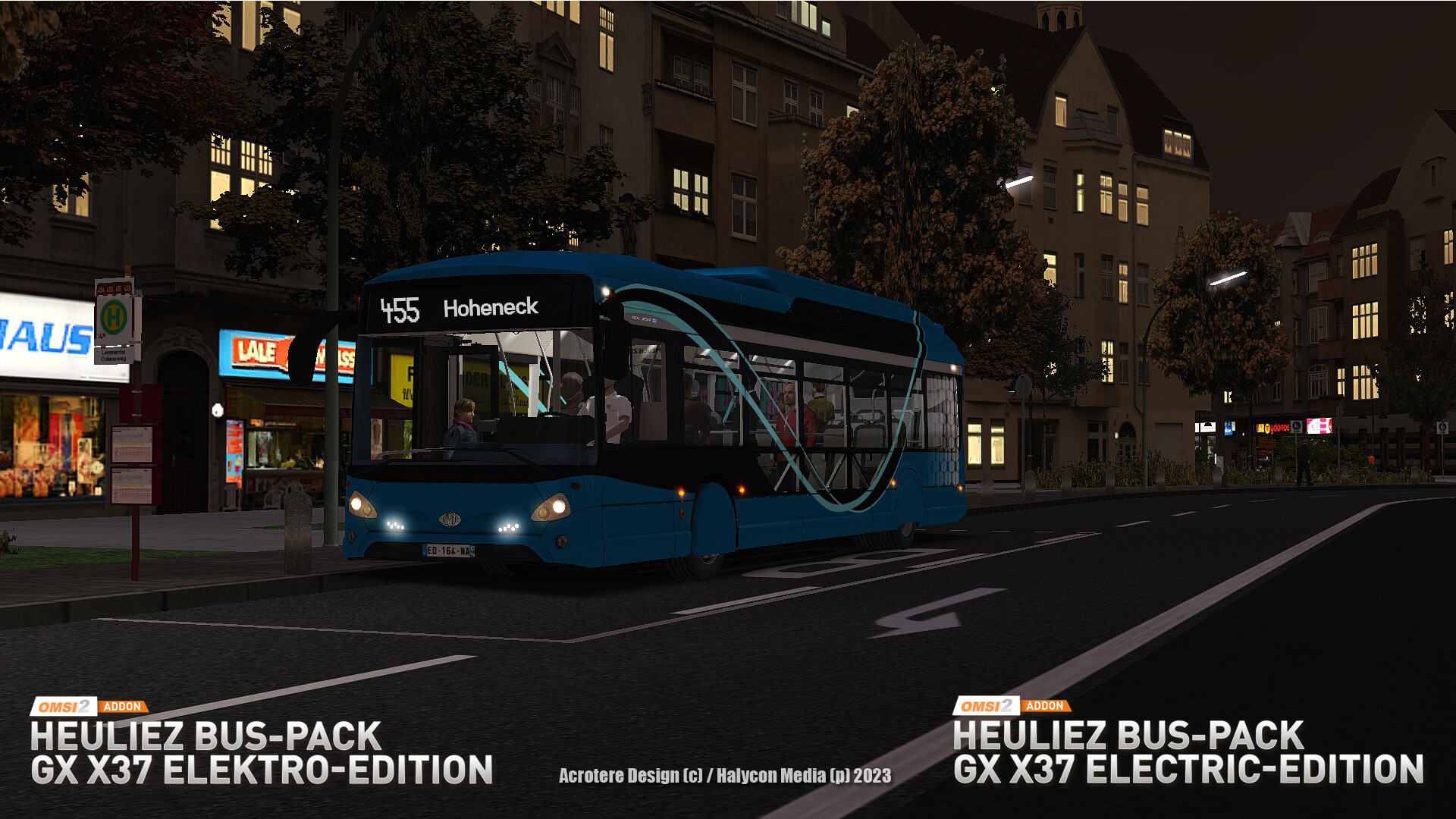 OMSI 2 Add-on Heuliez Bus Pack GX x37 Electric Edition #21