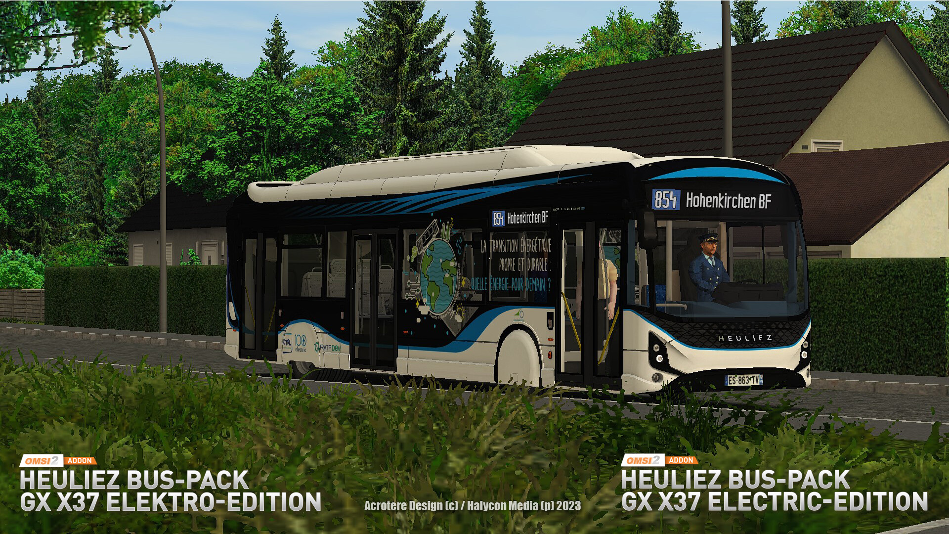 OMSI 2 Add-on Heuliez Bus Pack GX x37 Electric Edition #5