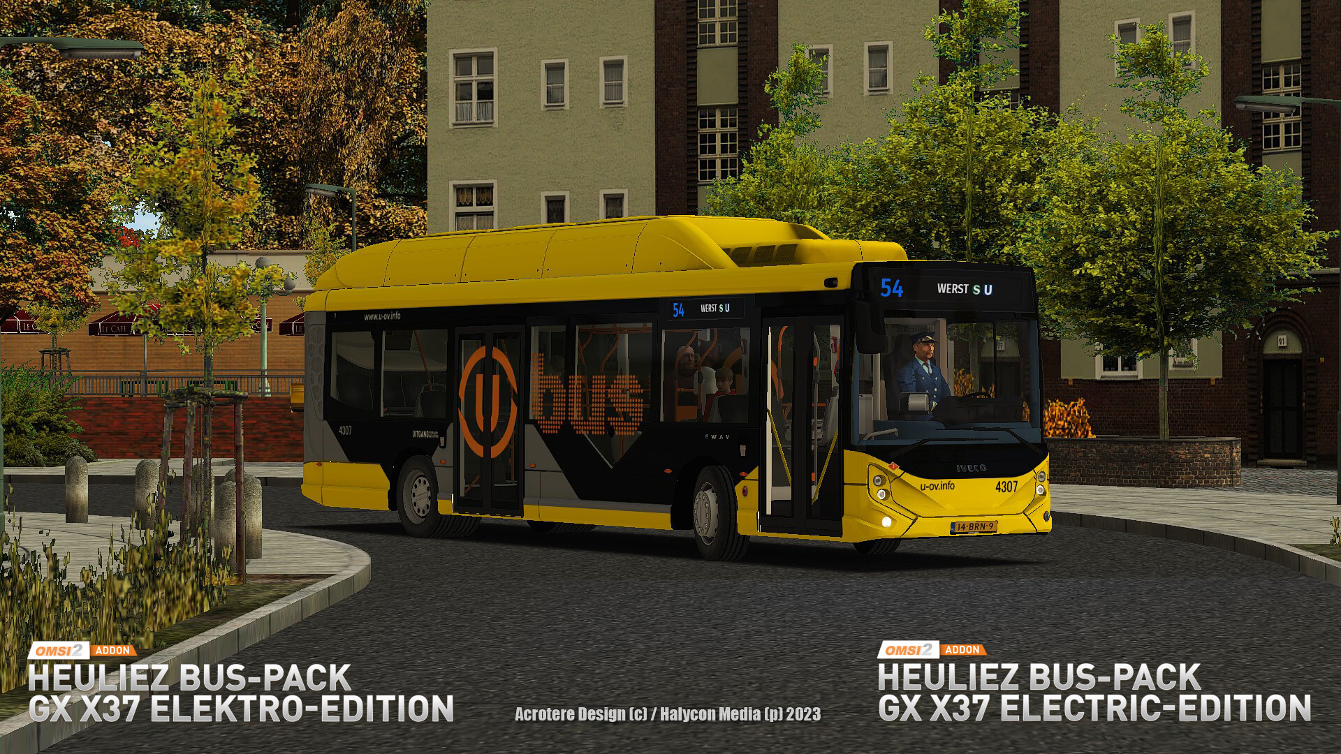OMSI 2 Add-on Heuliez Bus Pack GX x37 Electric Edition #28