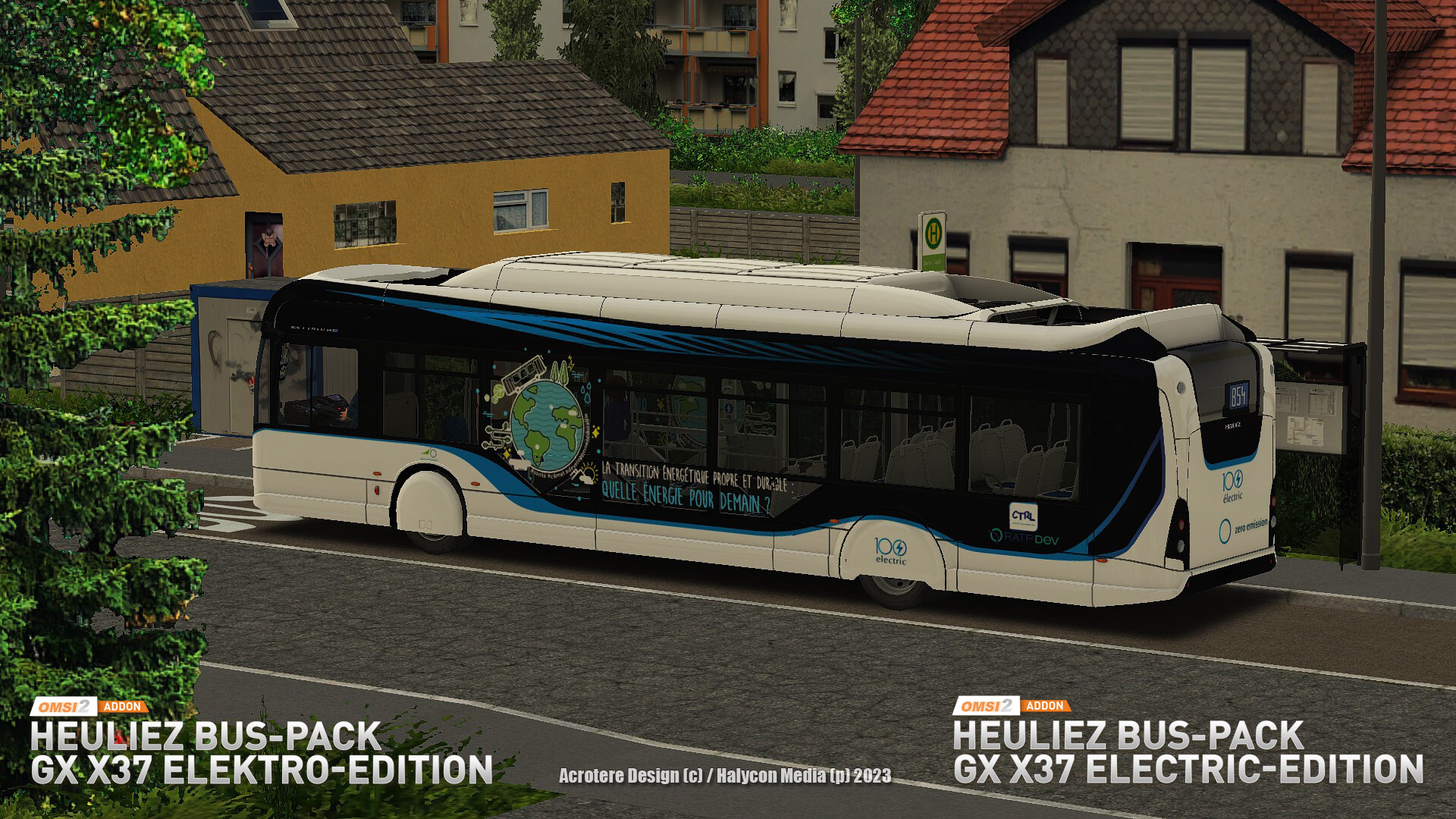 OMSI 2 Add-on Heuliez Bus Pack GX x37 Electric Edition #23