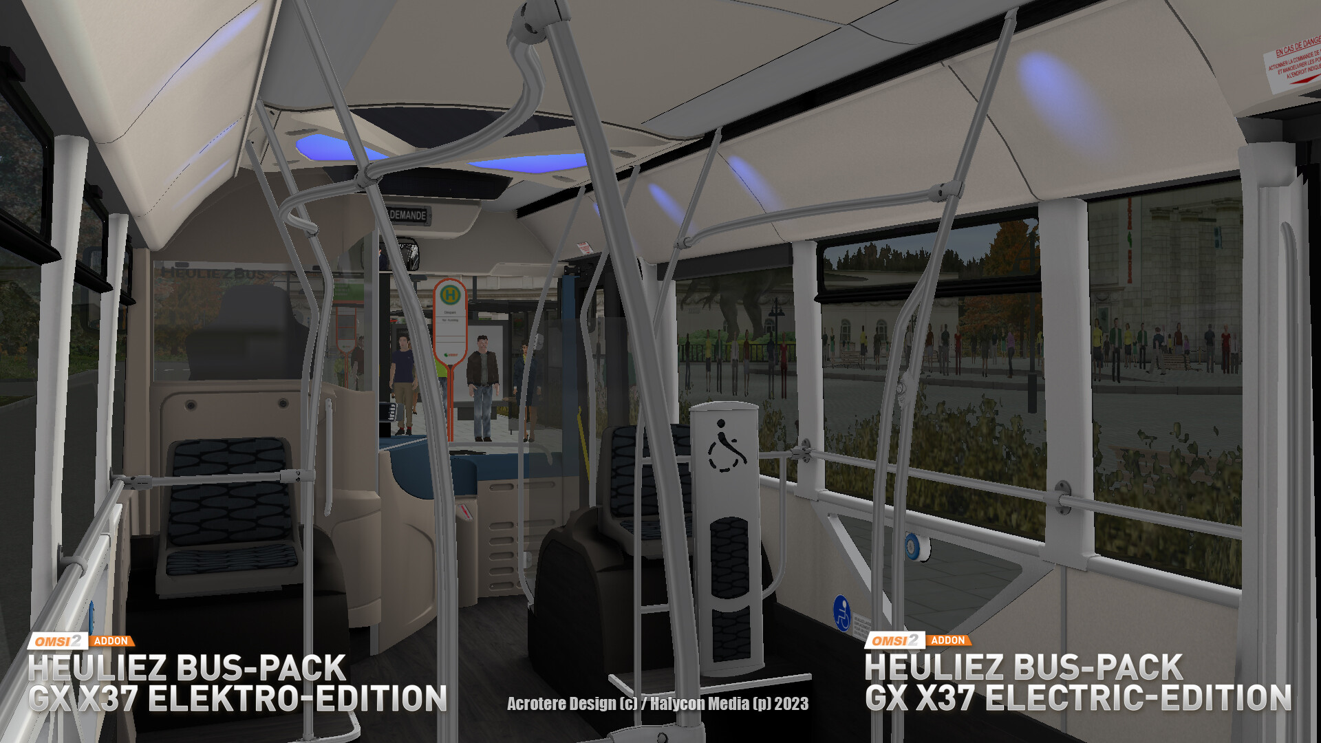 OMSI 2 Add-on Heuliez Bus Pack GX x37 Electric Edition #11