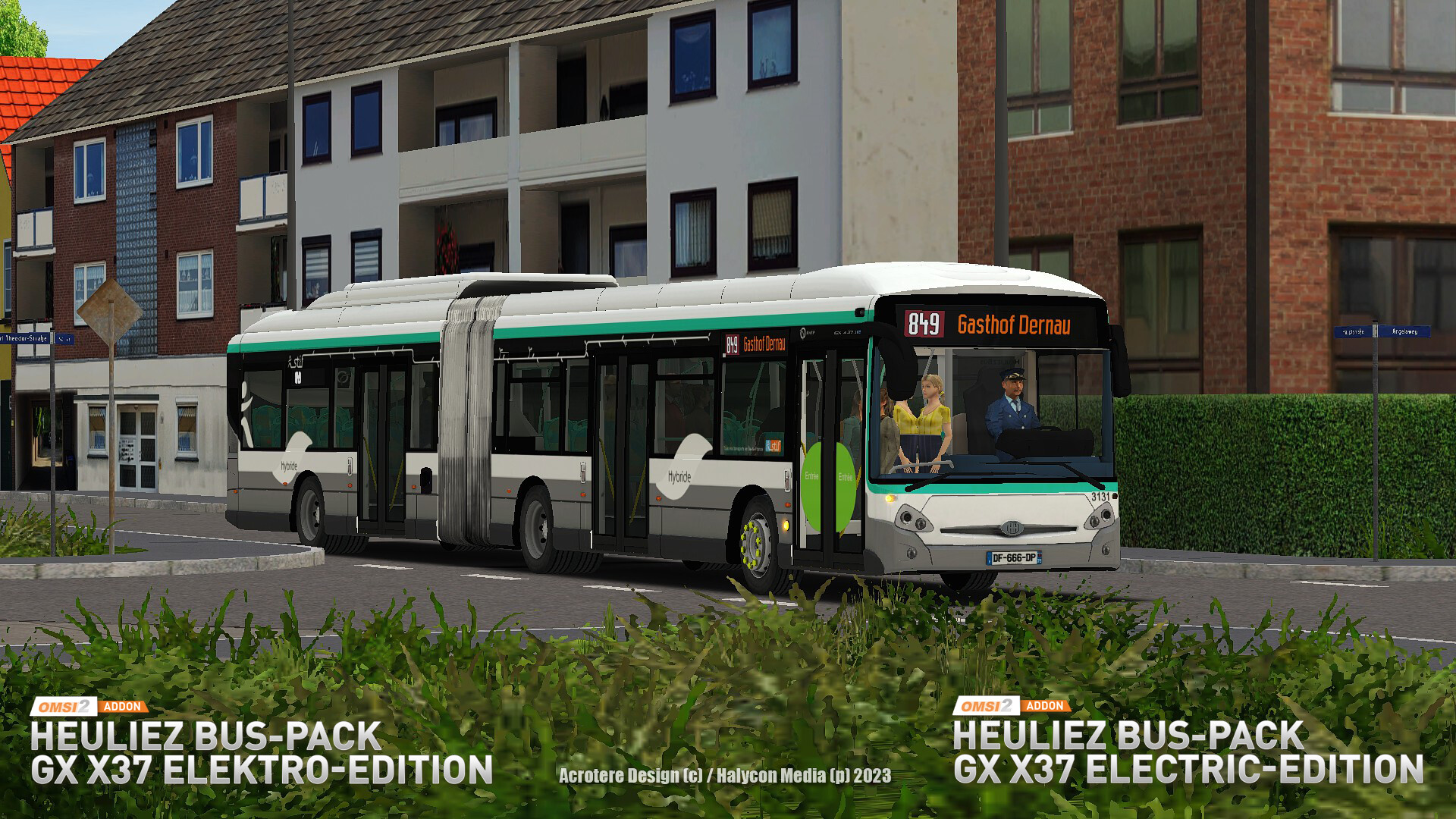 OMSI 2 Add-on Heuliez Bus Pack GX x37 Electric Edition #4