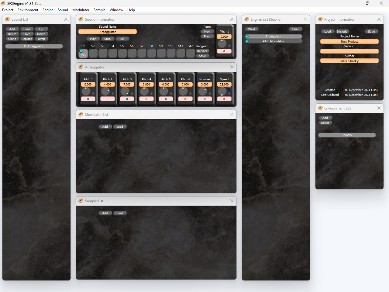 SFXEngine Bolt-on: Pitch Engines #0