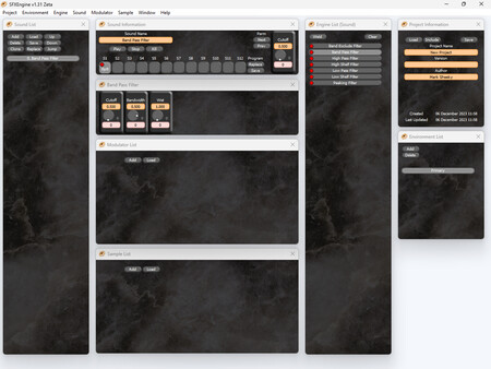 SFXEngine Bolt-on: Filter Engines