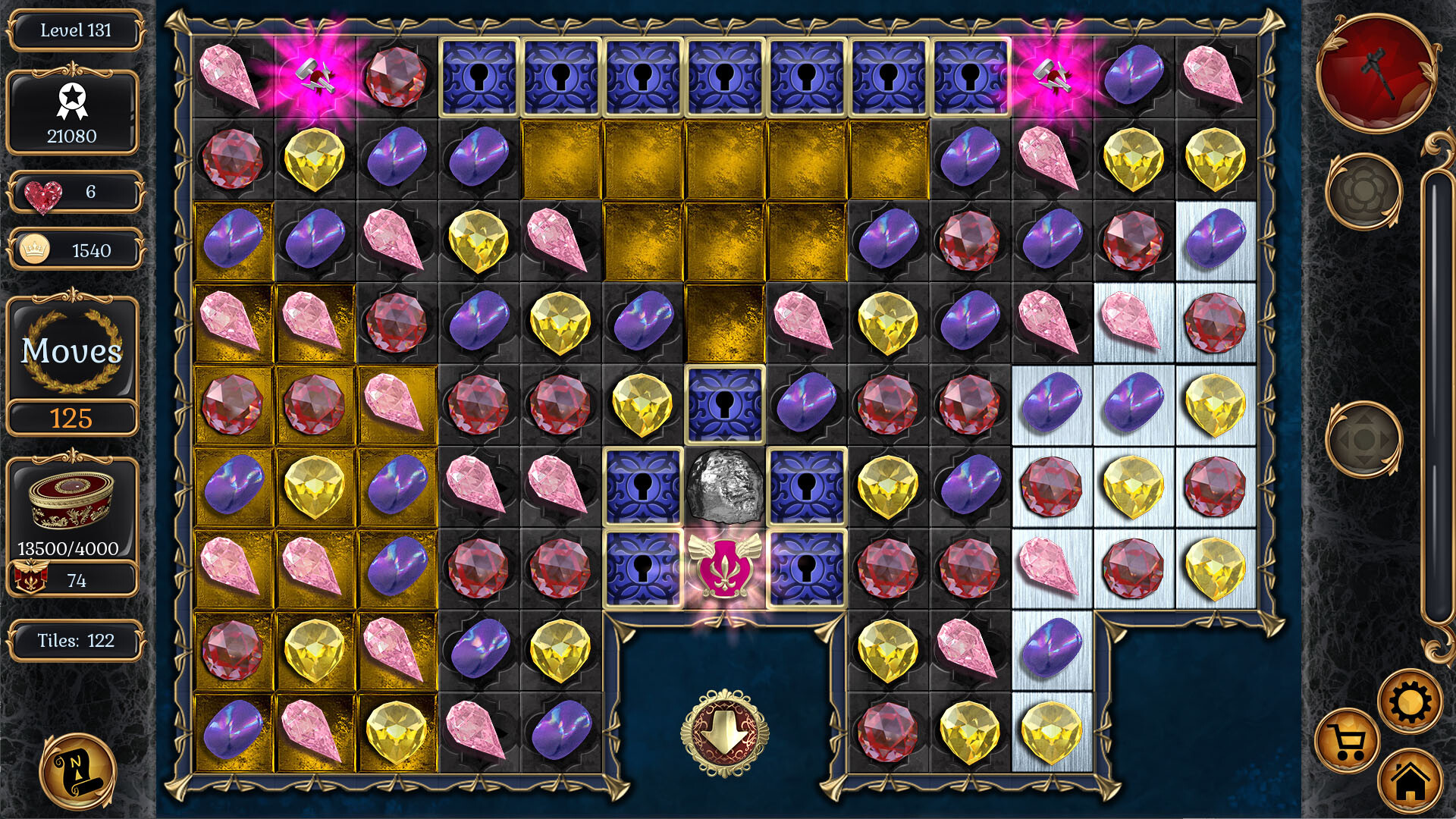 Jewel Match Origins 3 - Camelot Castle Collector's Edition screenshot screenshot 3