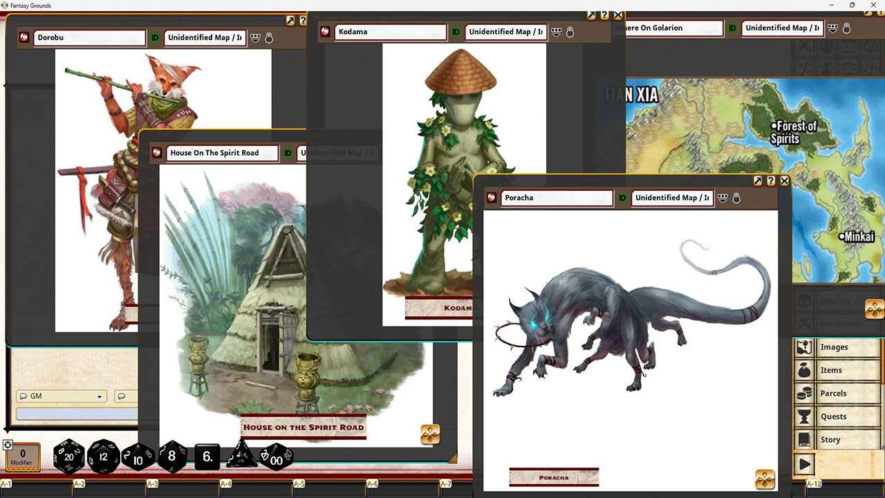 Fantasy Grounds - Pathfinder 2 RPG - Pathfinder Society Scenario #1-06: Lost on the Spirit Road #0