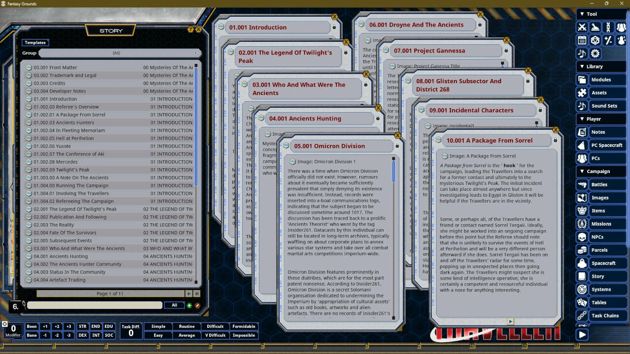 Fantasy Grounds - Mysteries of the Ancients #4