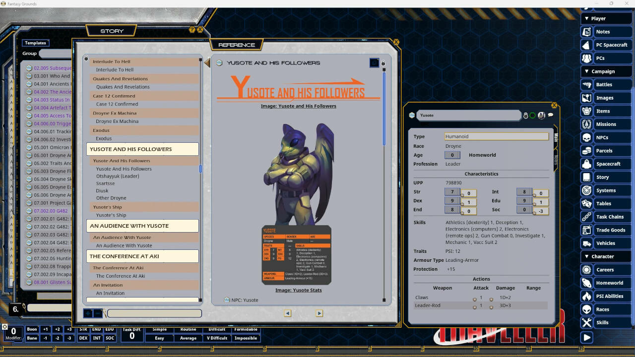 Fantasy Grounds - Mysteries of the Ancients #0