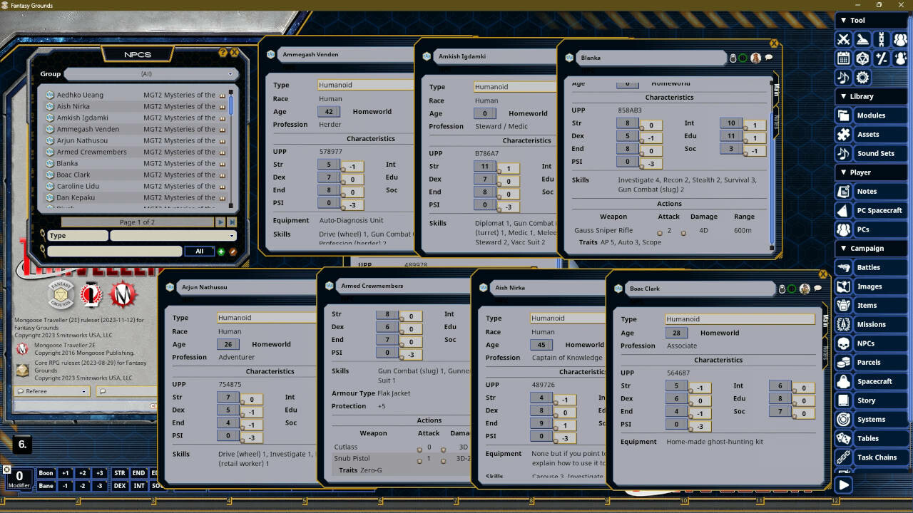 Fantasy Grounds - Mysteries of the Ancients #3