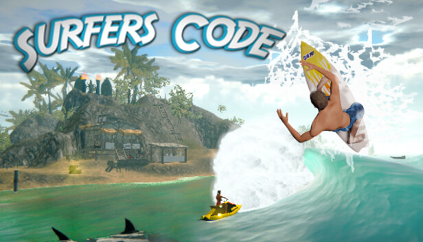 Imagen de la cápsula de "Surfers Code" que utilizó RoboStreamer para las transmisiones en Steam
