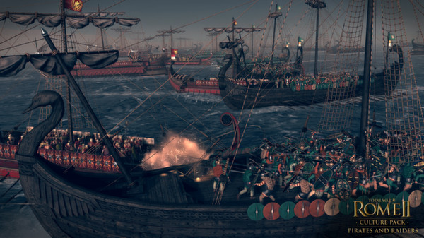 скриншот Total War: ROME II - Pirates & Raiders 3
